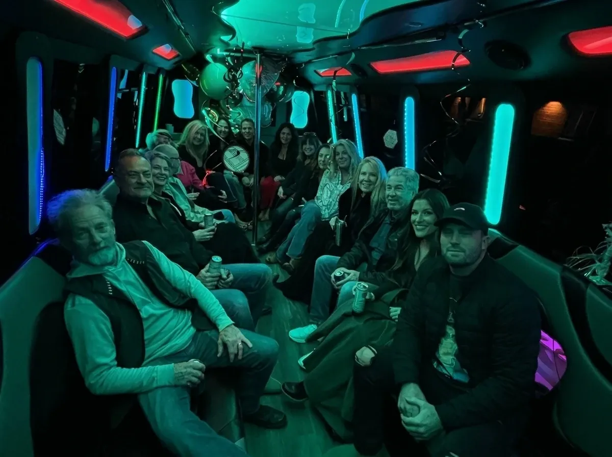 Black Mercedes-Benz Party Buses, photo 6 for party bus rental Black Mercedes-Benz Party Buses, photo 6 for party bus rental