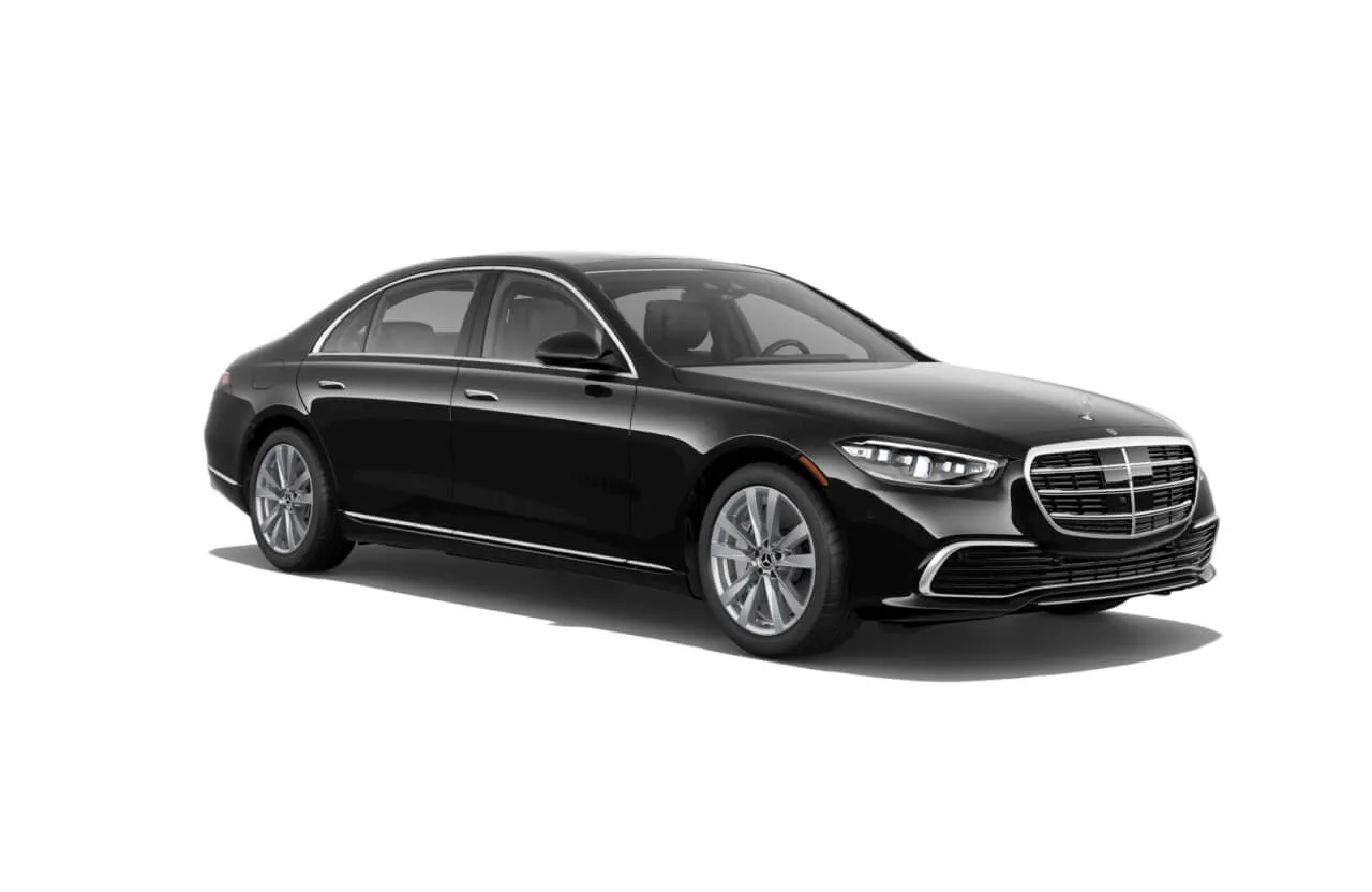Mercedes-Benz S-Class Luxury Sedan for chauffeur car rental in Kootenai, ID