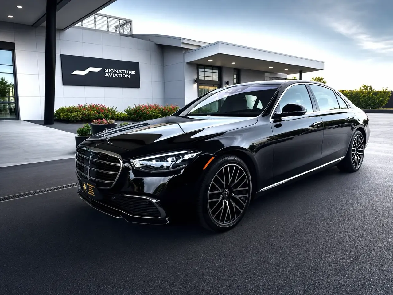 Mercedes-Benz S580 Executive Sedan for wedding car rental in Atlanta, GA