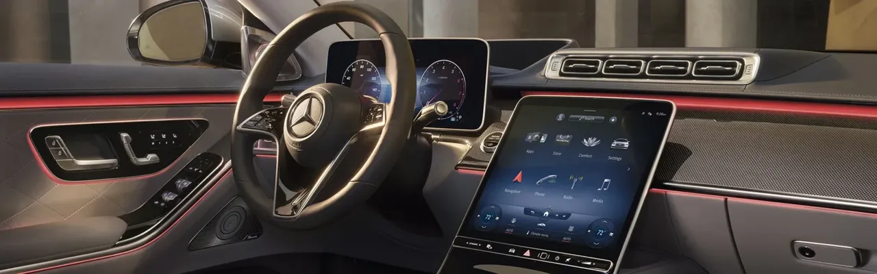 Mercedes-Benz S580 Sedan, photo 3 for sedan rental