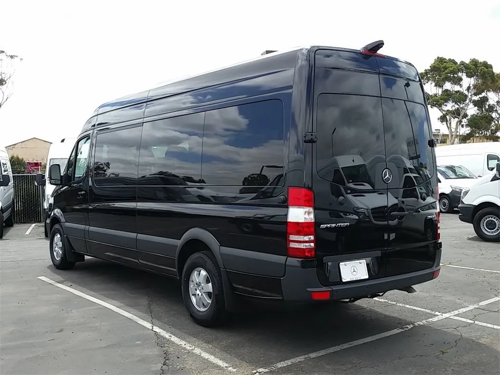 Mercedes-Benz Sprinter Executive Passenger Van — Factory Bench Seating for minibus rental Mercedes-Benz Sprinter Executive Passenger Van — Factory Bench Seating for minibus rental
