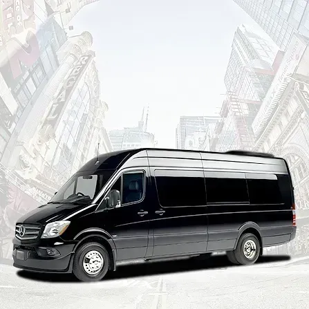 Mercedes-Benz Sprinter Limousine for party bus rental Mercedes-Benz Sprinter Limousine for party bus rental