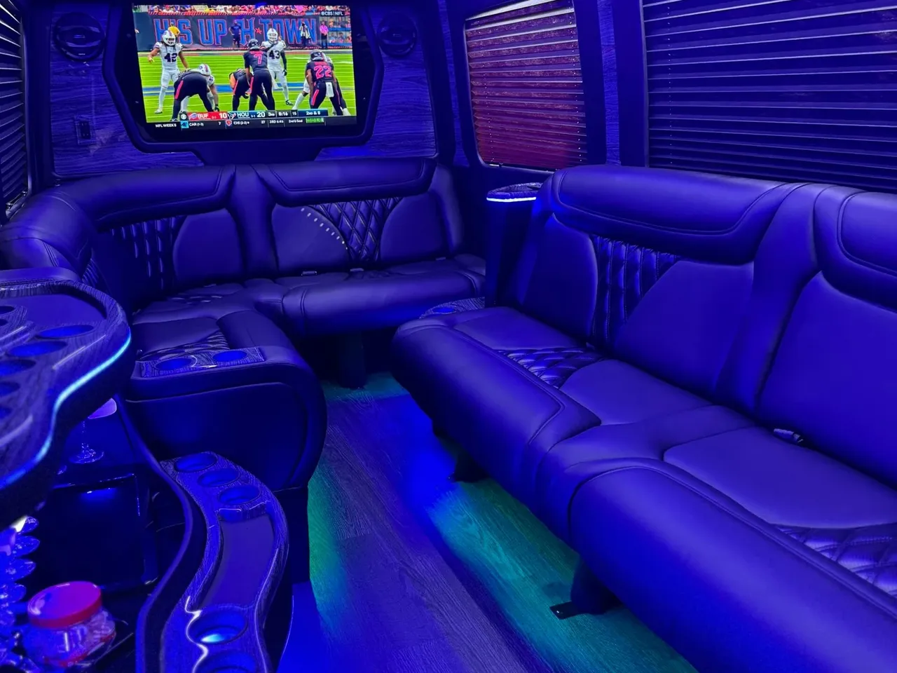 Mercedes-Benz Sprinter Limousine for party bus rental Mercedes-Benz Sprinter Limousine for party bus rental