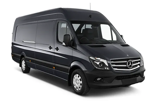 Mercedes-Benz Sprinter Limousine for party bus rental Mercedes-Benz Sprinter Limousine for party bus rental