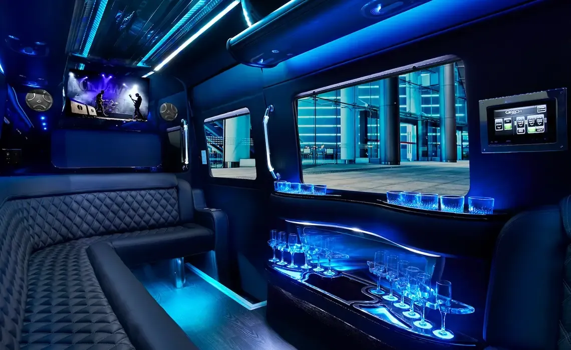Mercedes-Benz Sprinter Party Bus, photo 2 for party bus rental Mercedes-Benz Sprinter Party Bus, photo 2 for party bus rental