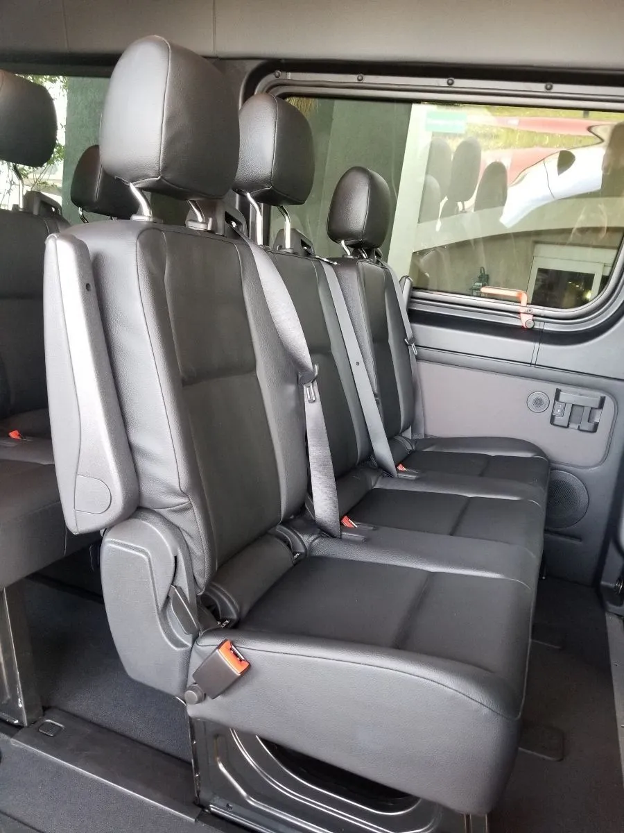 Black Mercedes-Benz Sprinter Passenger Van, photo 3 for minibus rental Black Mercedes-Benz Sprinter Passenger Van, photo 3 for minibus rental