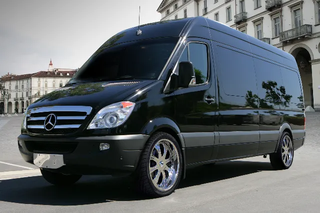 Mercedes-Benz Sprinter Passenger Van for mini coach rental in Branch, MI