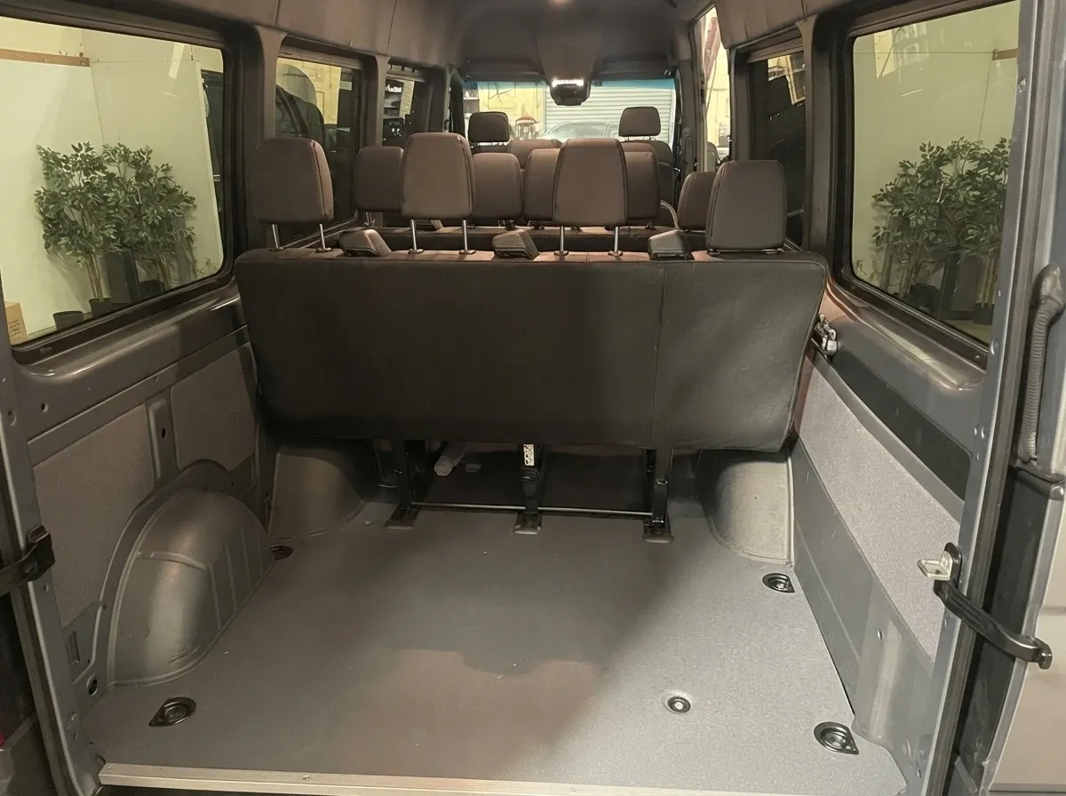 Black Mercedes-Benz Sprinter Van, photo 3 for minibus rental Black Mercedes-Benz Sprinter Van, photo 3 for minibus rental