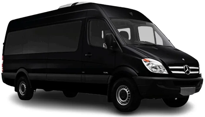 Mercedes-Benz Sprinter Van for airport transfers in San Jose, CA