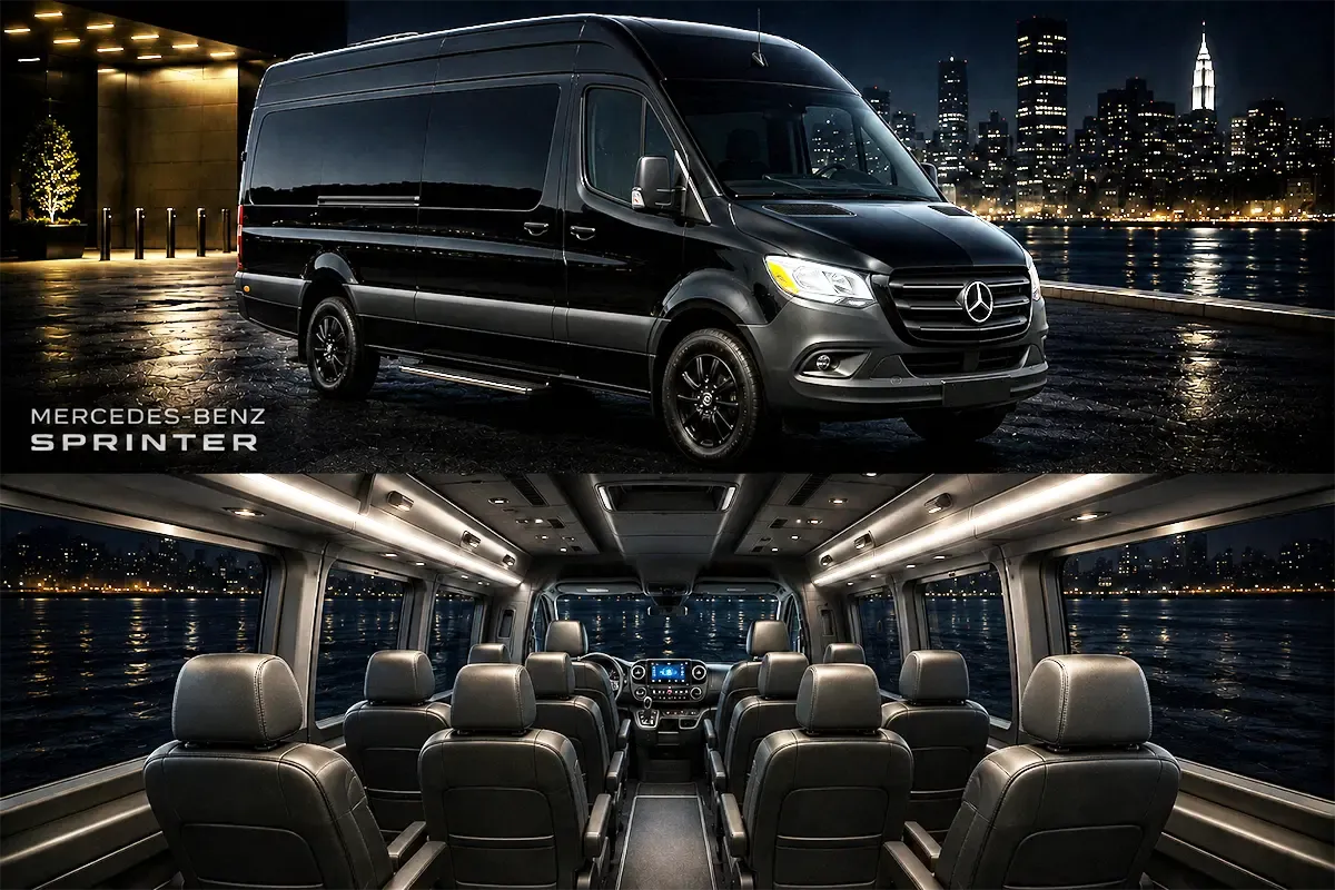 Mercedes-Benz Sprinter Van for minibus rental