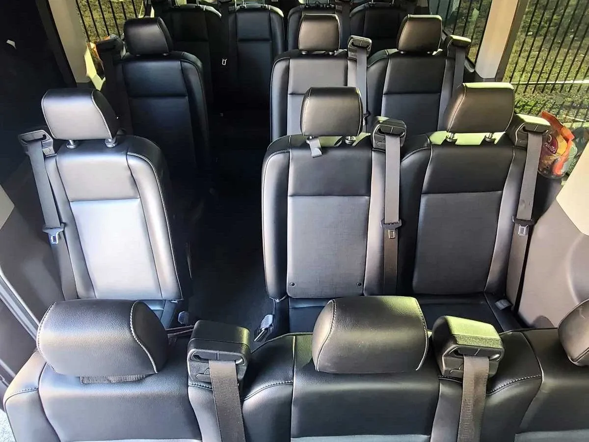 Black Mercedes-Benz Sprinter Van, photo 2 for minibus rental Black Mercedes-Benz Sprinter Van, photo 2 for minibus rental