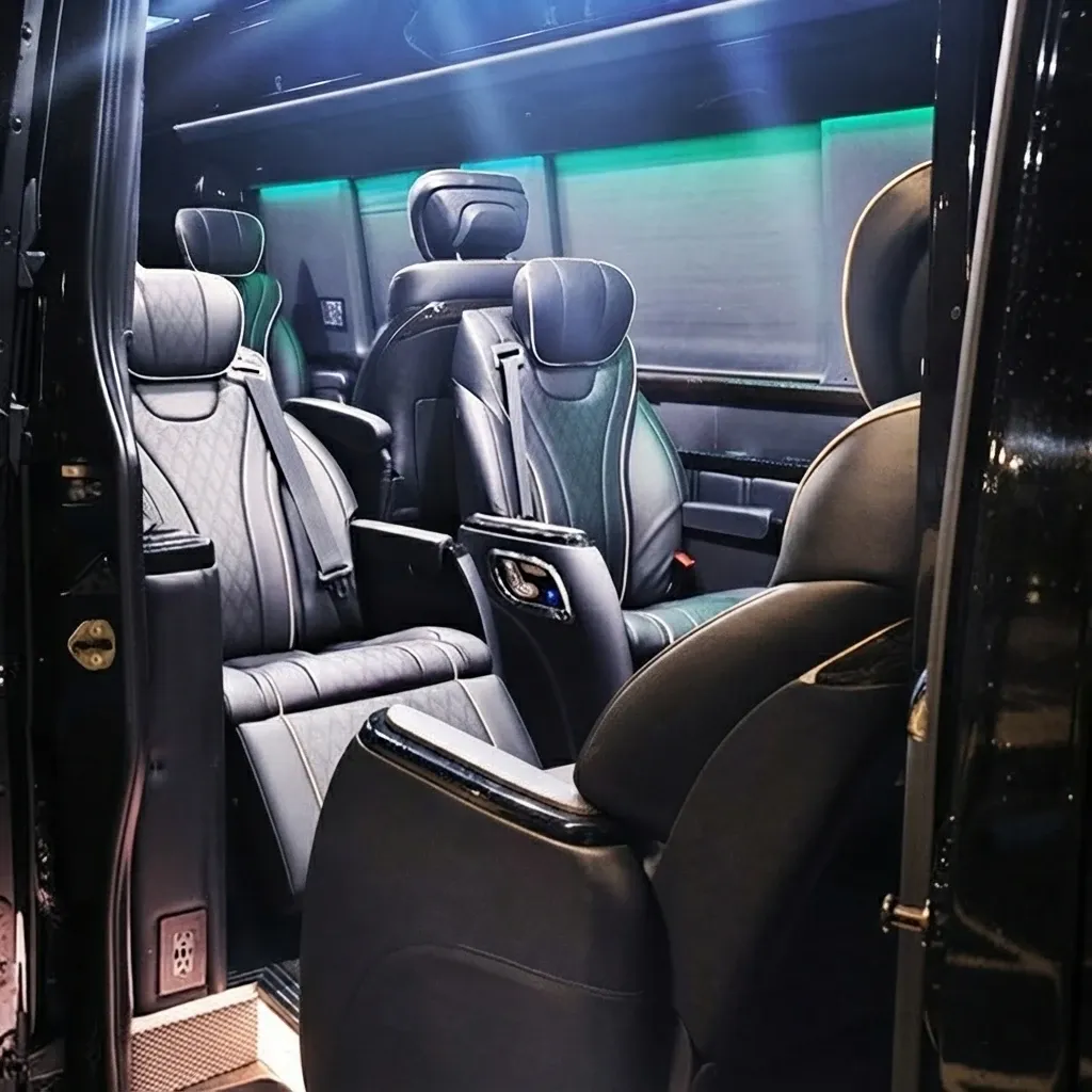 Mercedes-Benz Sprinter Van for winery tour transport in Sharpes, FL