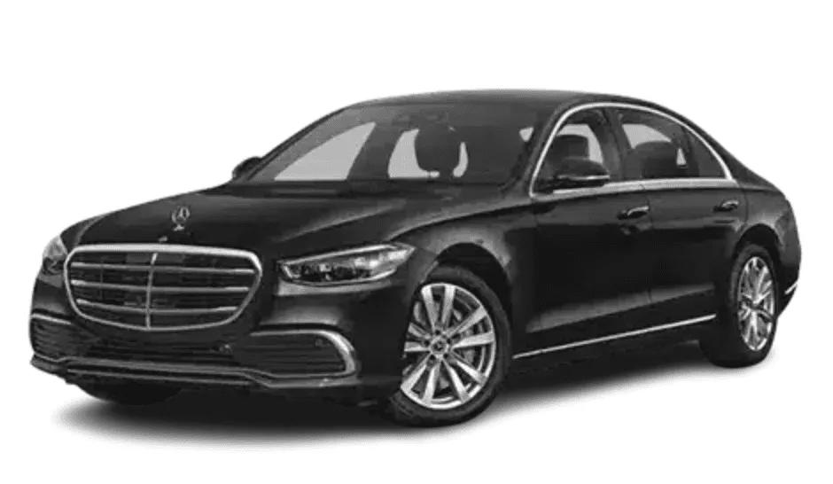Black Mercedes E Class for sedan rental in New London, NC