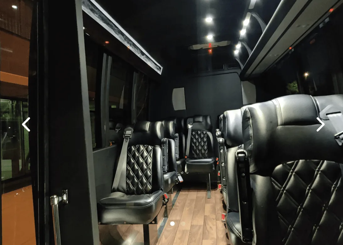 Black Mercedes Exec Sprinter, photo 2 for minibus rental in Hartley County, TX