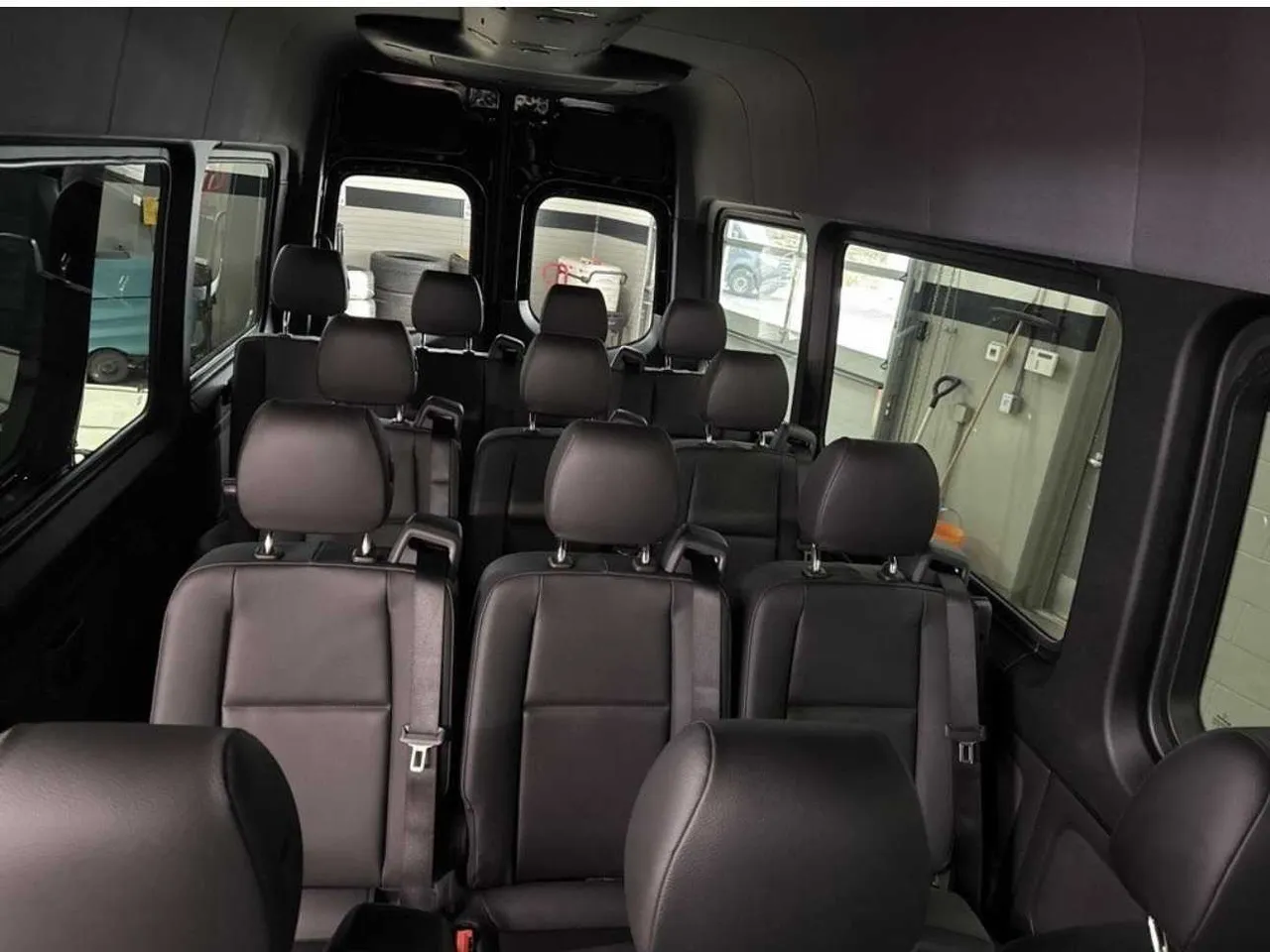 Black Mercedes Executive Sprinter, photo 3 for mini coach rental in North Bend, NE