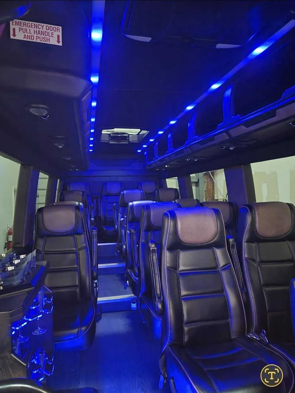 Black Mercedes Executive Sprinter, photo 4 for mini coach rental in Smock, PA