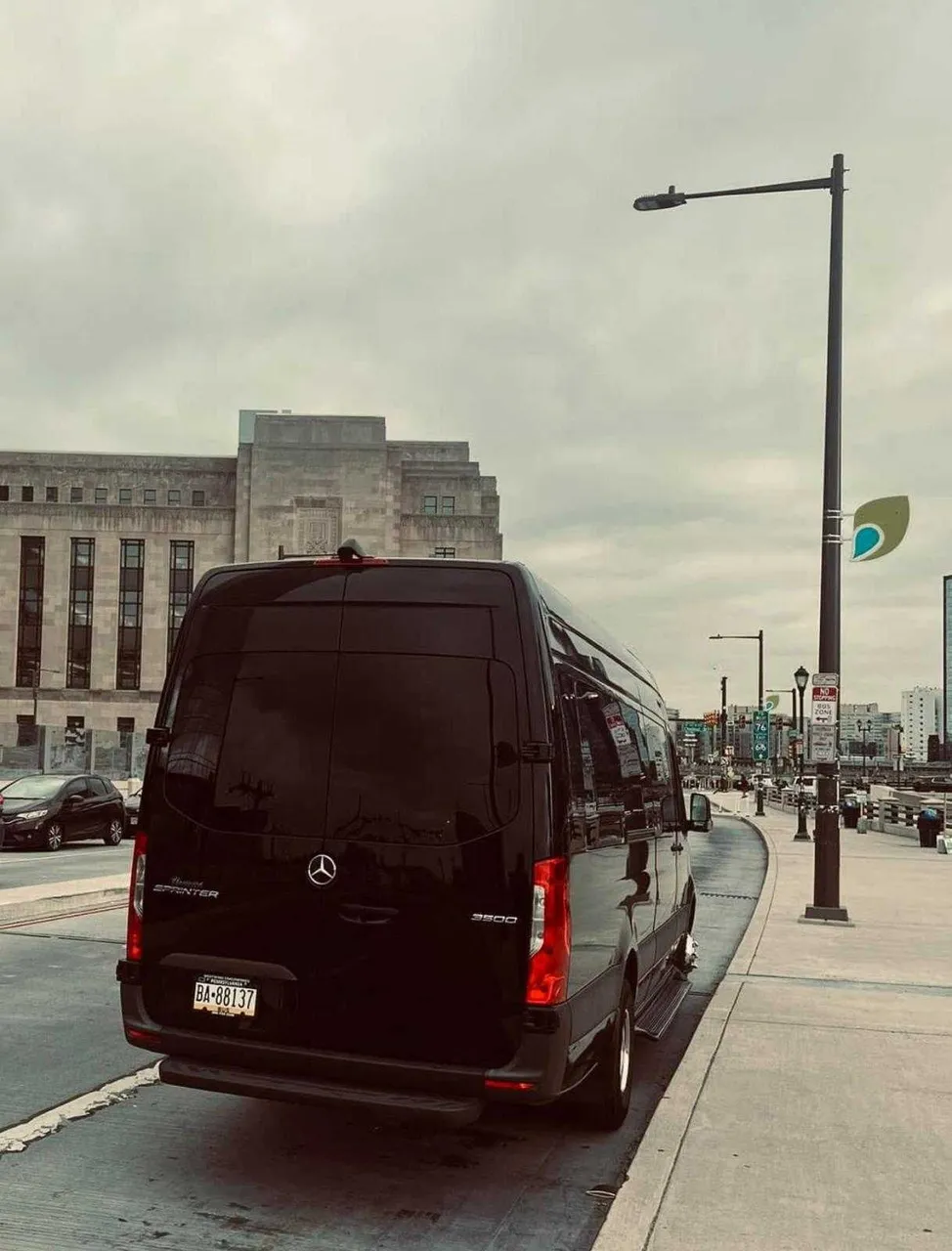 Black Mercedes Executive Sprinter, photo 2 for mini coach rental in Line Lexington, PA