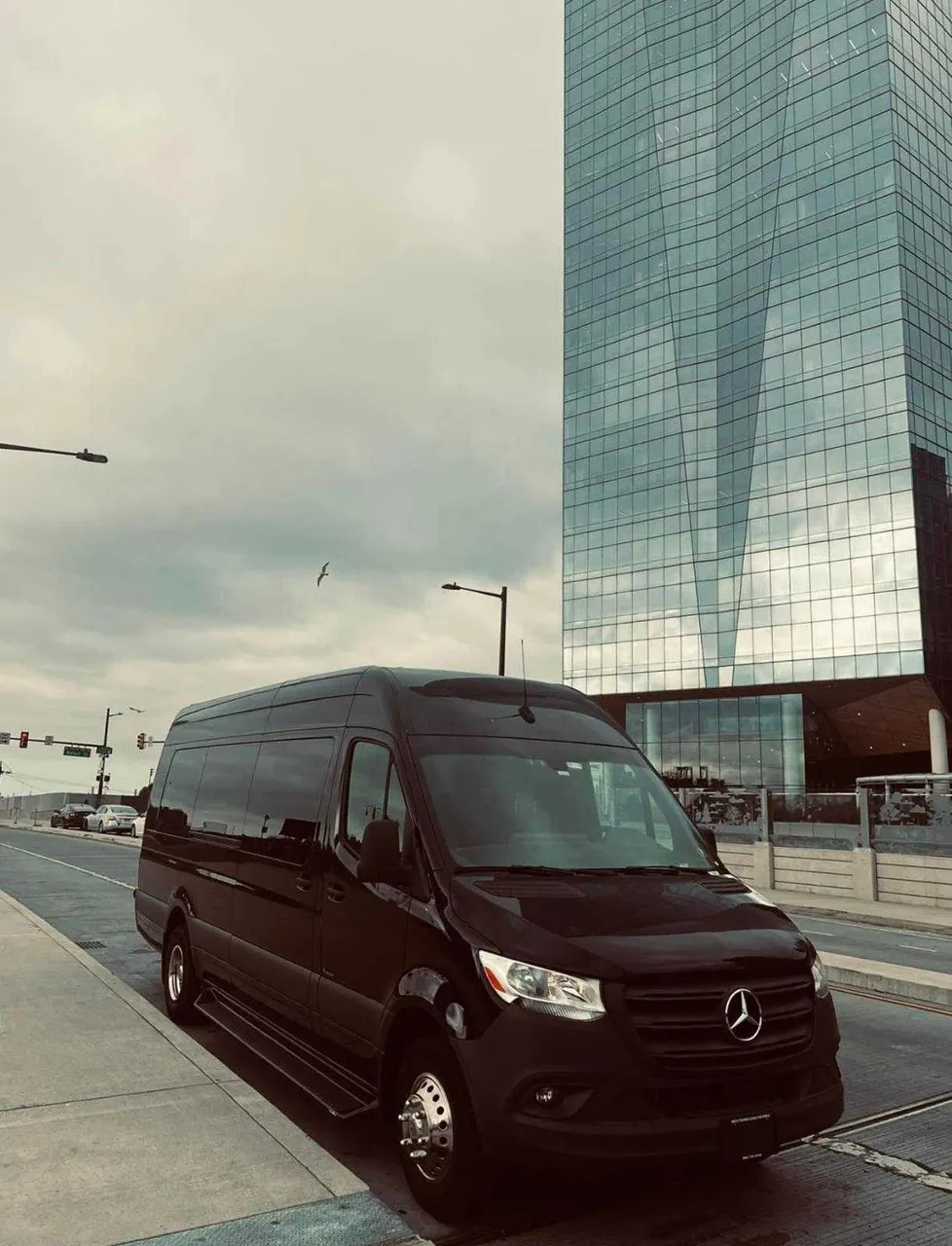Black Mercedes Executive Sprinter, photo 3 for mercedes sprinter rental