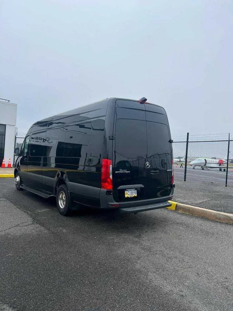 Black Mercedes Executive Sprinter, photo 6 for mini coach rental in Line Lexington, PA