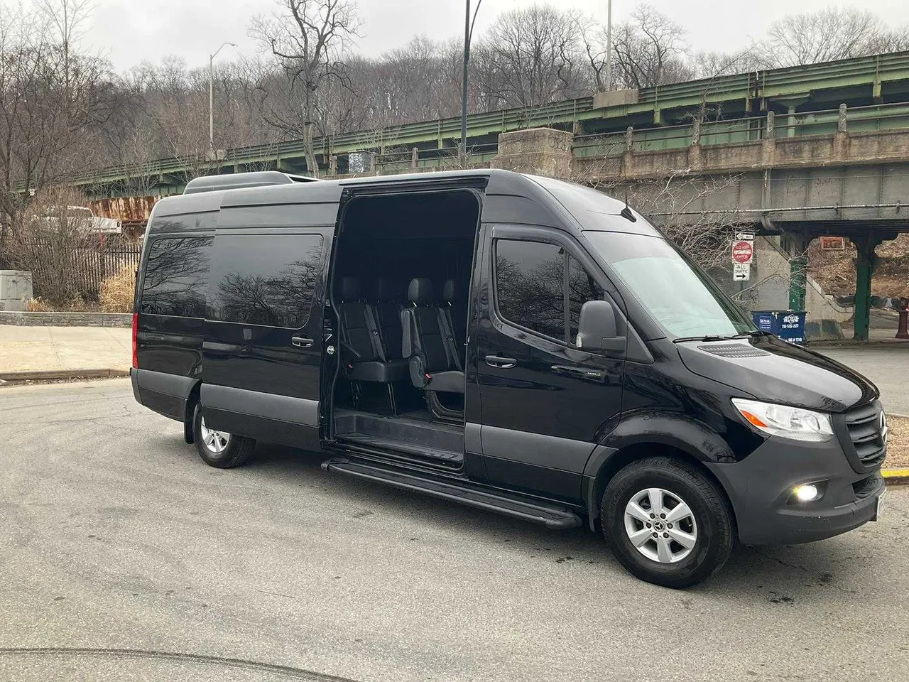 Black Mercedes Executive Sprinter, photo 2 for mini coach rental in Carlstadt, NJ