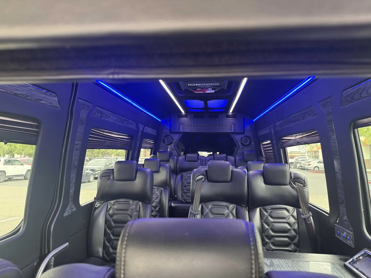 Black Mercedes Executive Sprinter, photo 2 for minibus rental in Pebble Beach, CA