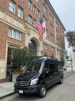 Black Mercedes Executive Sprinter, photo 2 for mercedes sprinter rental in Culver City, CA