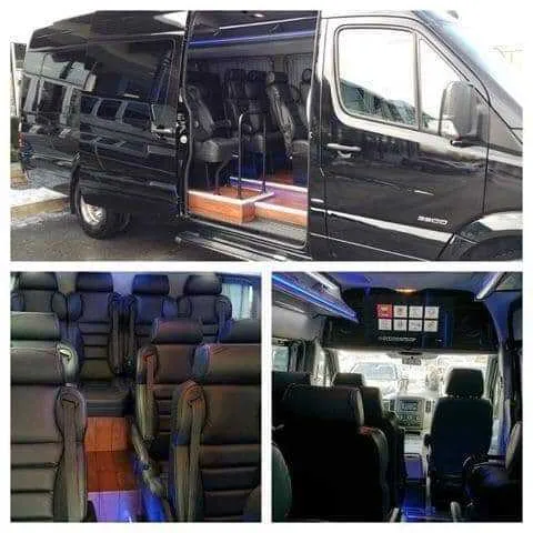 Black Mercedes Executive Sprinter, photo 2 for mini coach rental in Jackson Heights, NY