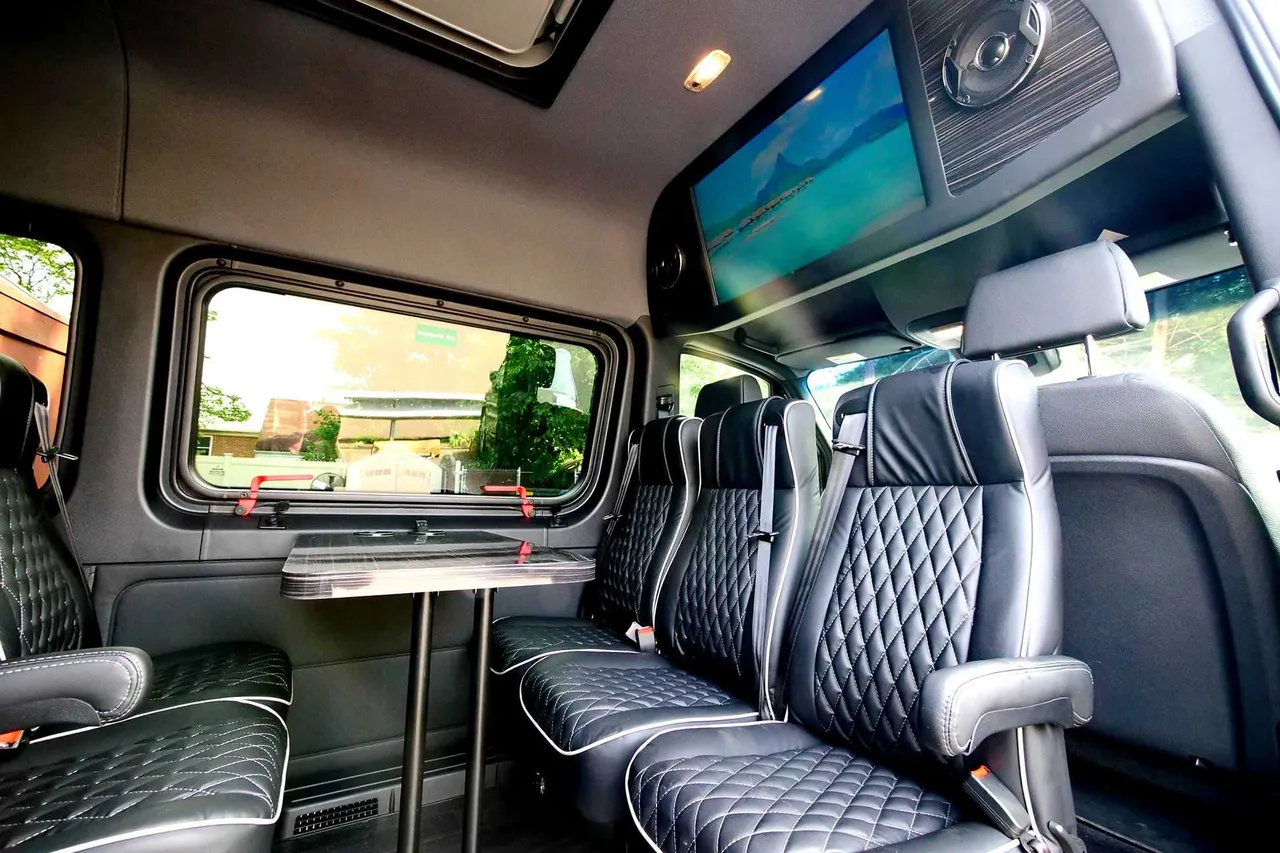 Black Mercedes Executive Sprinter, photo 6 for mini coach rental in Jackson Heights, NY