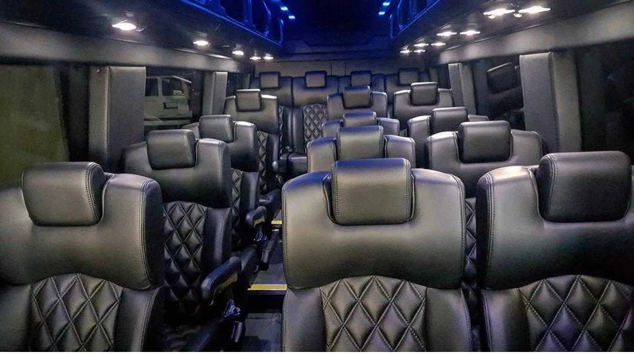 Black Mercedes Executive Sprinter, photo 4 for mini coach rental in Jersey City, NJ
