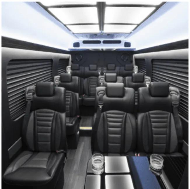 Black Mercedes Executive Sprinter, photo 2 for mini coach rental in Coltons Point, MD