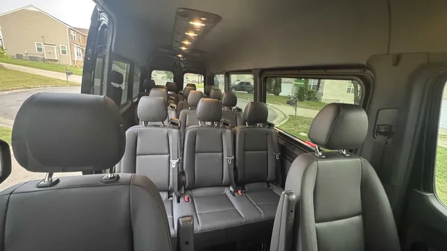 Mercedes Executive Sprinter interior, photo 3 for mini coach rental in Mississippi State, MS