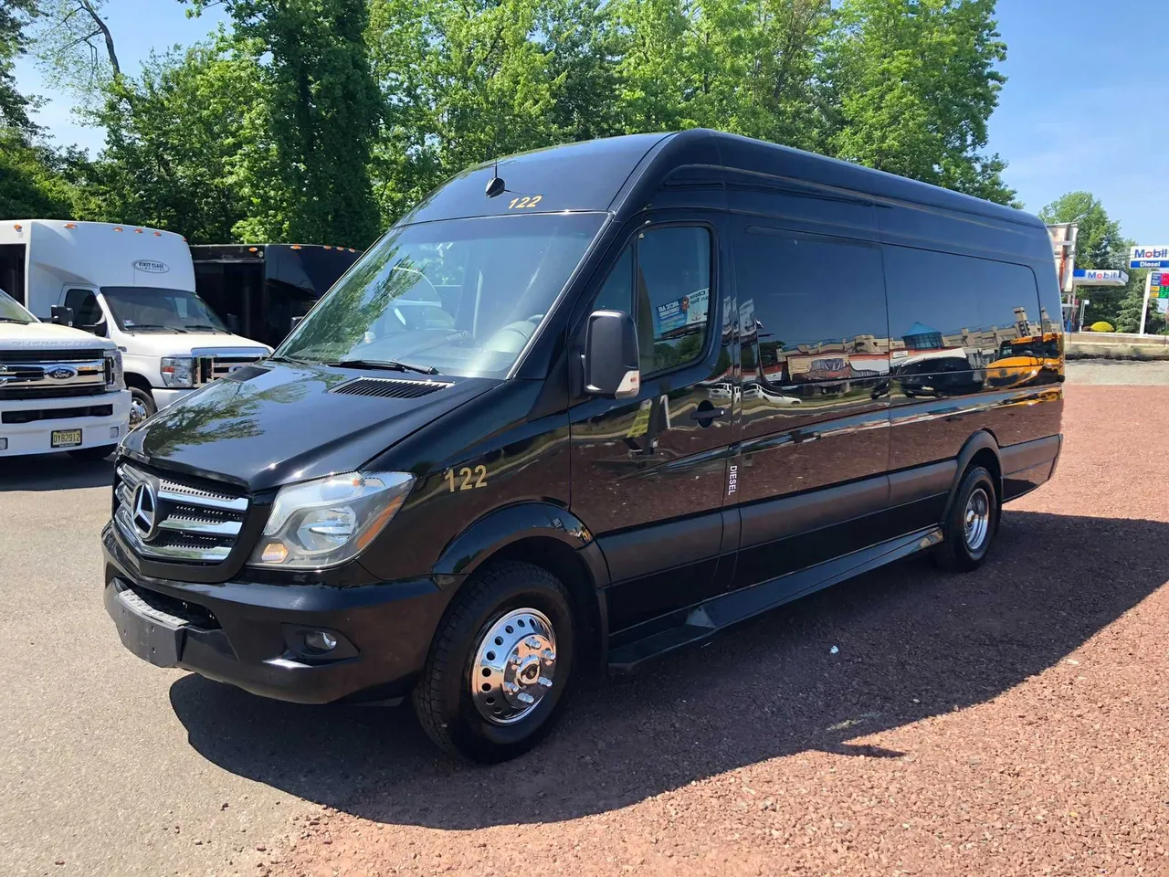 Black Mercedes Executive Sprinter for mercedes sprinter rental