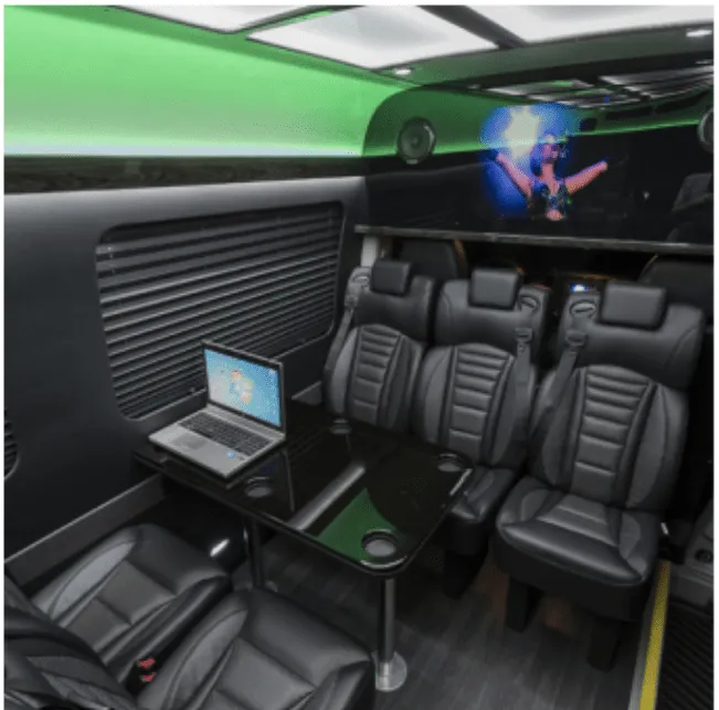Black Mercedes Executive Sprinter, photo 3 for mini coach rental in Coltons Point, MD