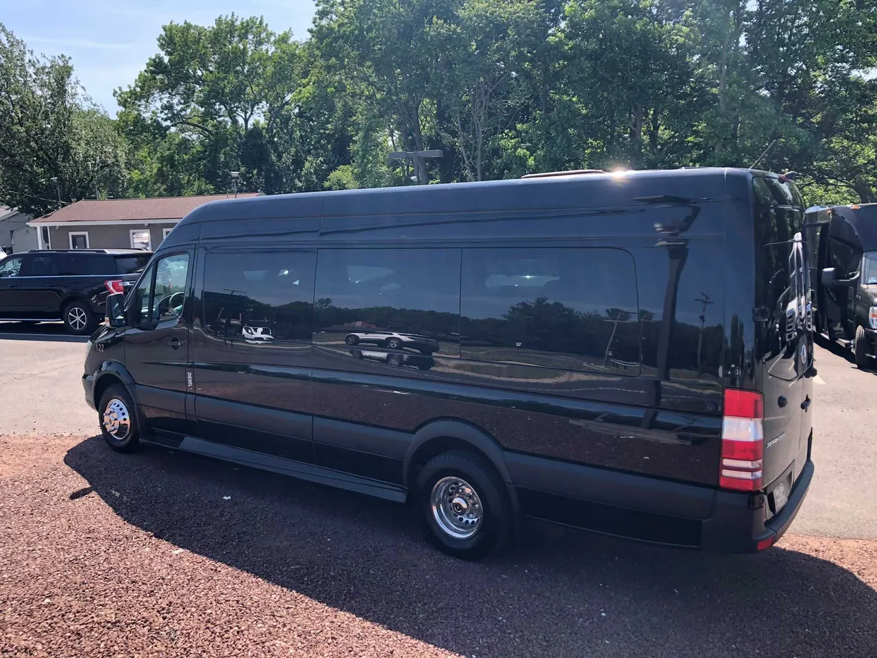 Black Mercedes Executive Sprinter, photo 2 for mercedes sprinter rental