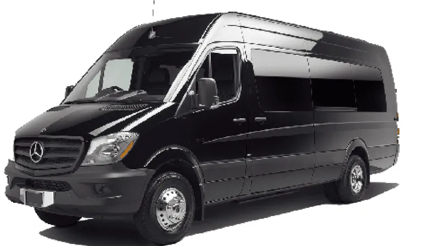 Black Mercedes Executive Sprinter, photo 4 for mini coach rental in Coltons Point, MD