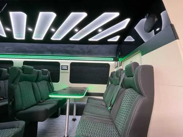 Black Mercedes Executive Sprinter, photo 5 for mini coach rental in Alexandria, VA