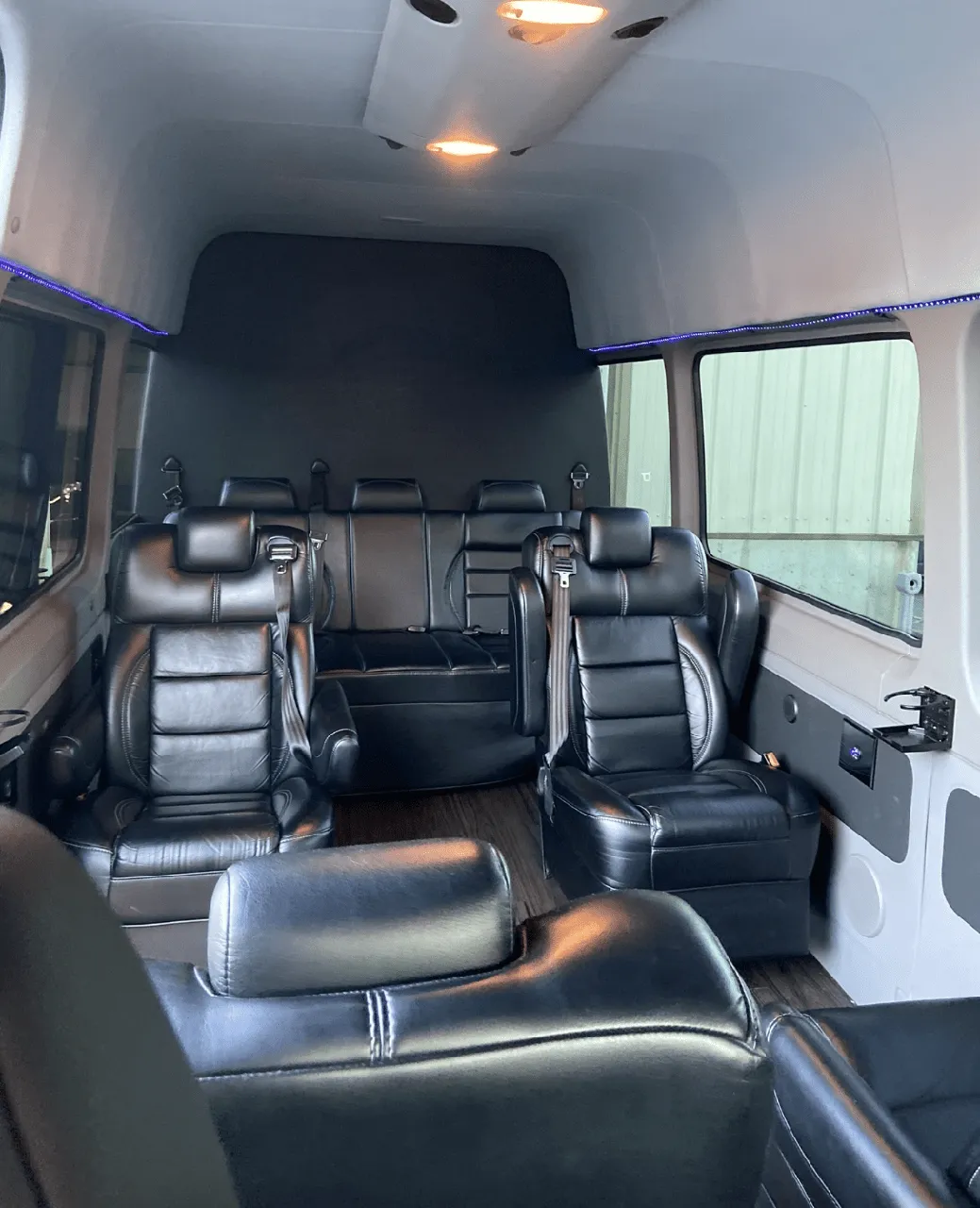 Black Mercedes Executive Sprinter, photo 2 for mini coach rental in Fiskeville, RI