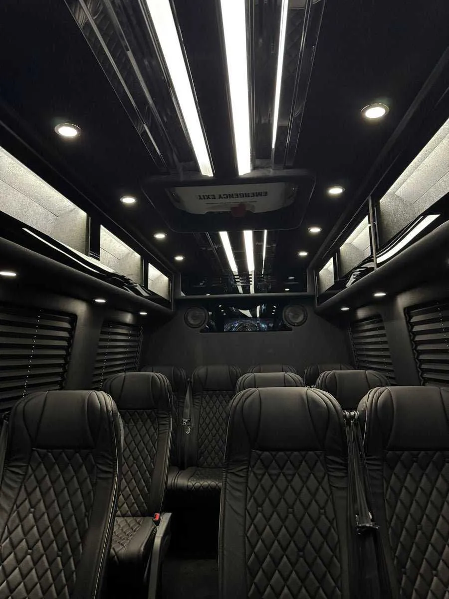 Black Mercedes Executive Sprinter, photo 2 for mini coach rental in Old Bridge, NJ