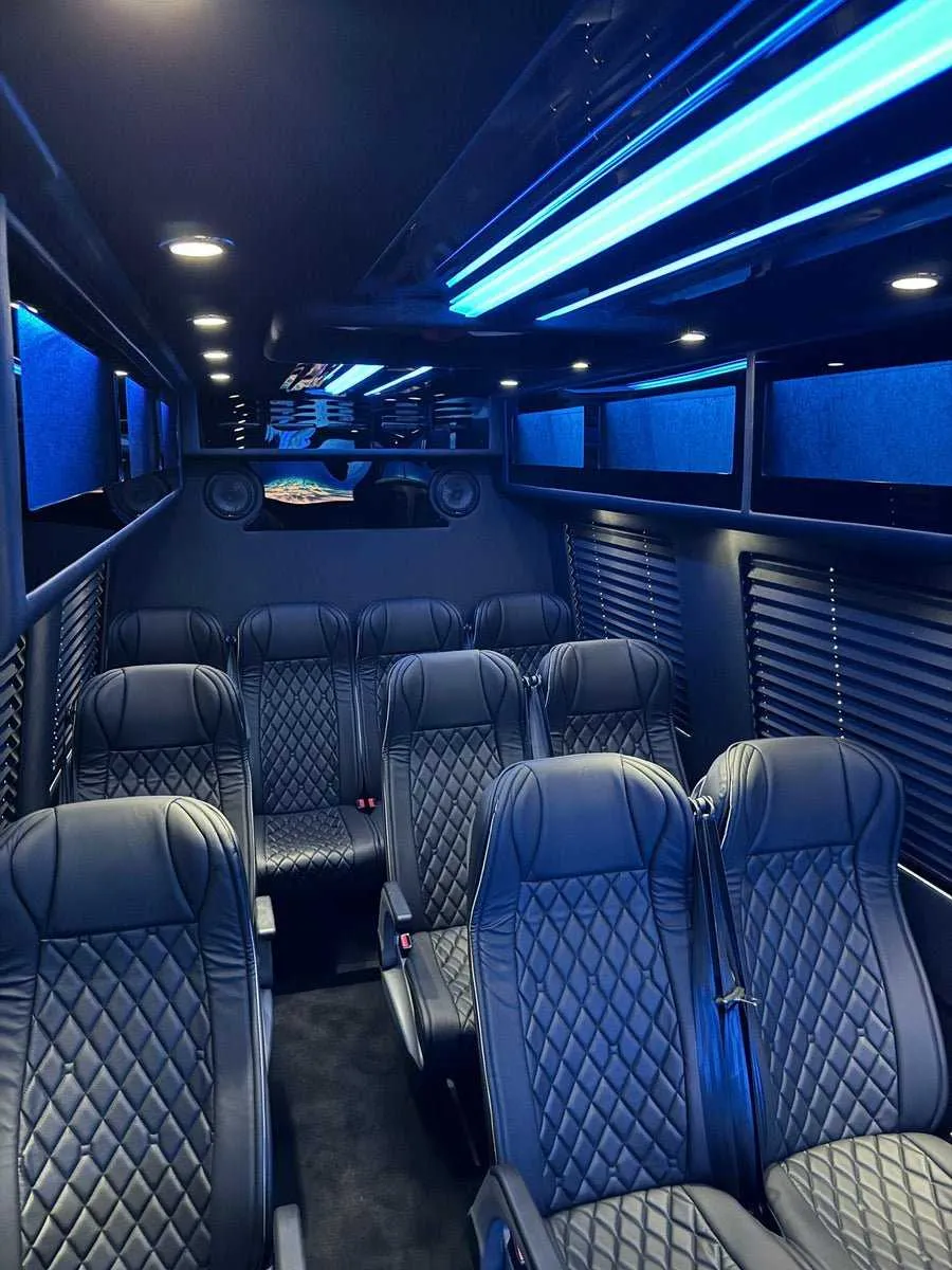 Black Mercedes Executive Sprinter, photo 4 for mini coach rental in Old Bridge, NJ