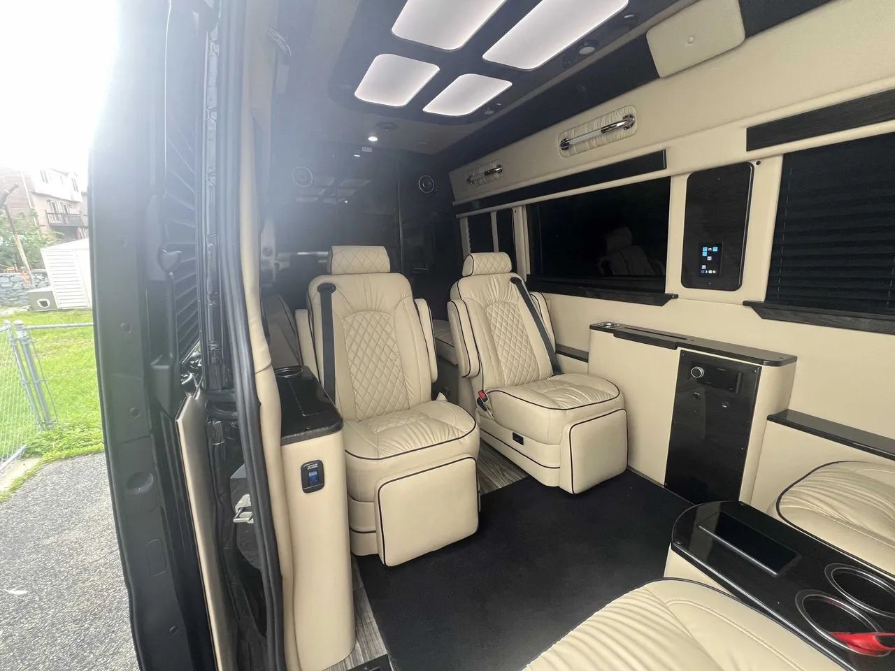 Black Mercedes Executive Sprinter, photo 4 for mini coach rental in Tenafly, NJ