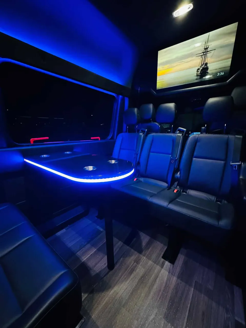 Black Mercedes Executive Sprinter, photo 2 for mini coach rental in New Lenox, IL