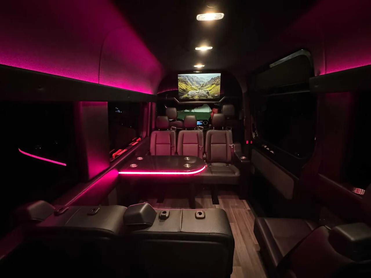 Black Mercedes Executive Sprinter, photo 3 for mini coach rental in New Lenox, IL