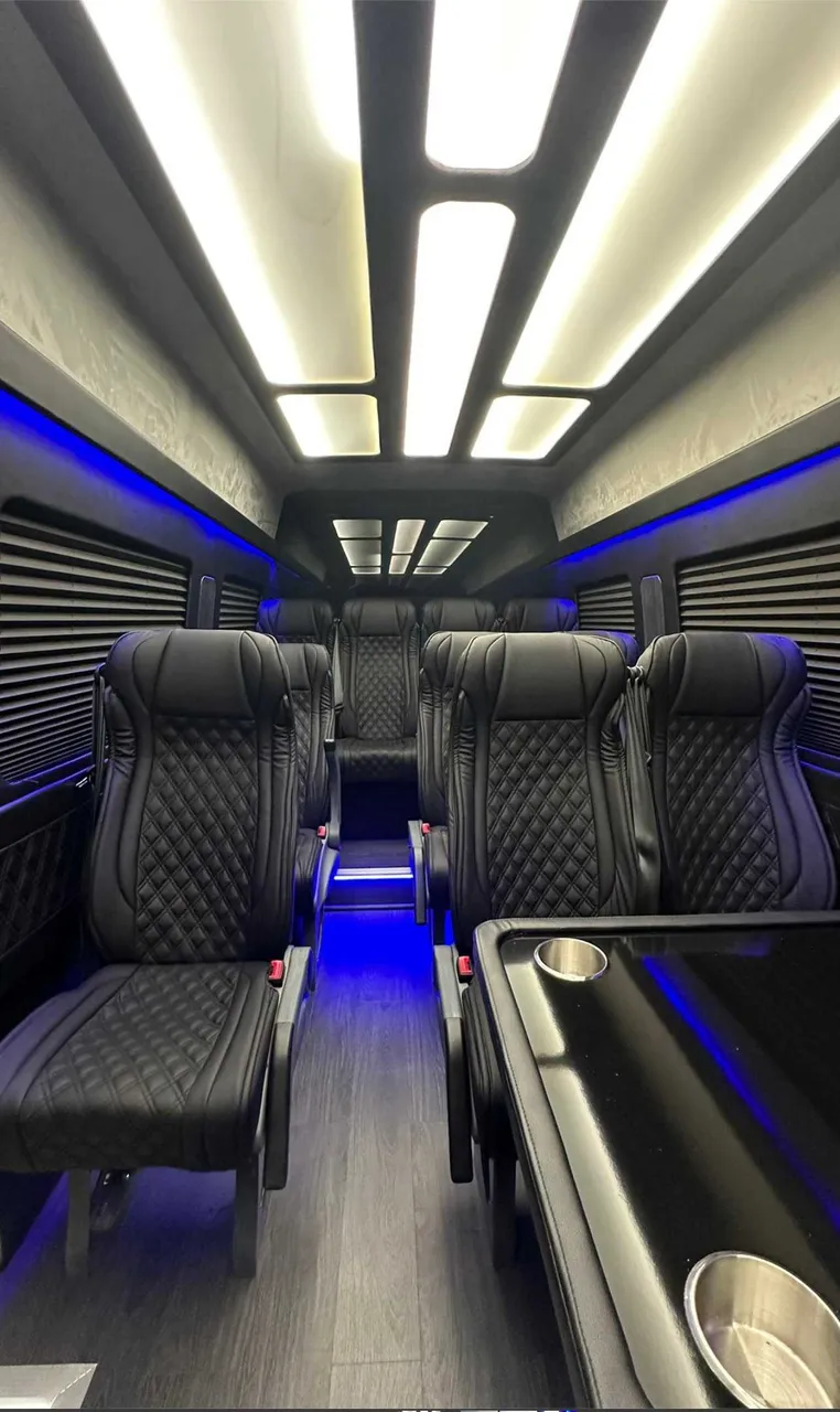 Black Mercedes Executive Sprinter, photo 2 for mini coach rental in Homestead, FL