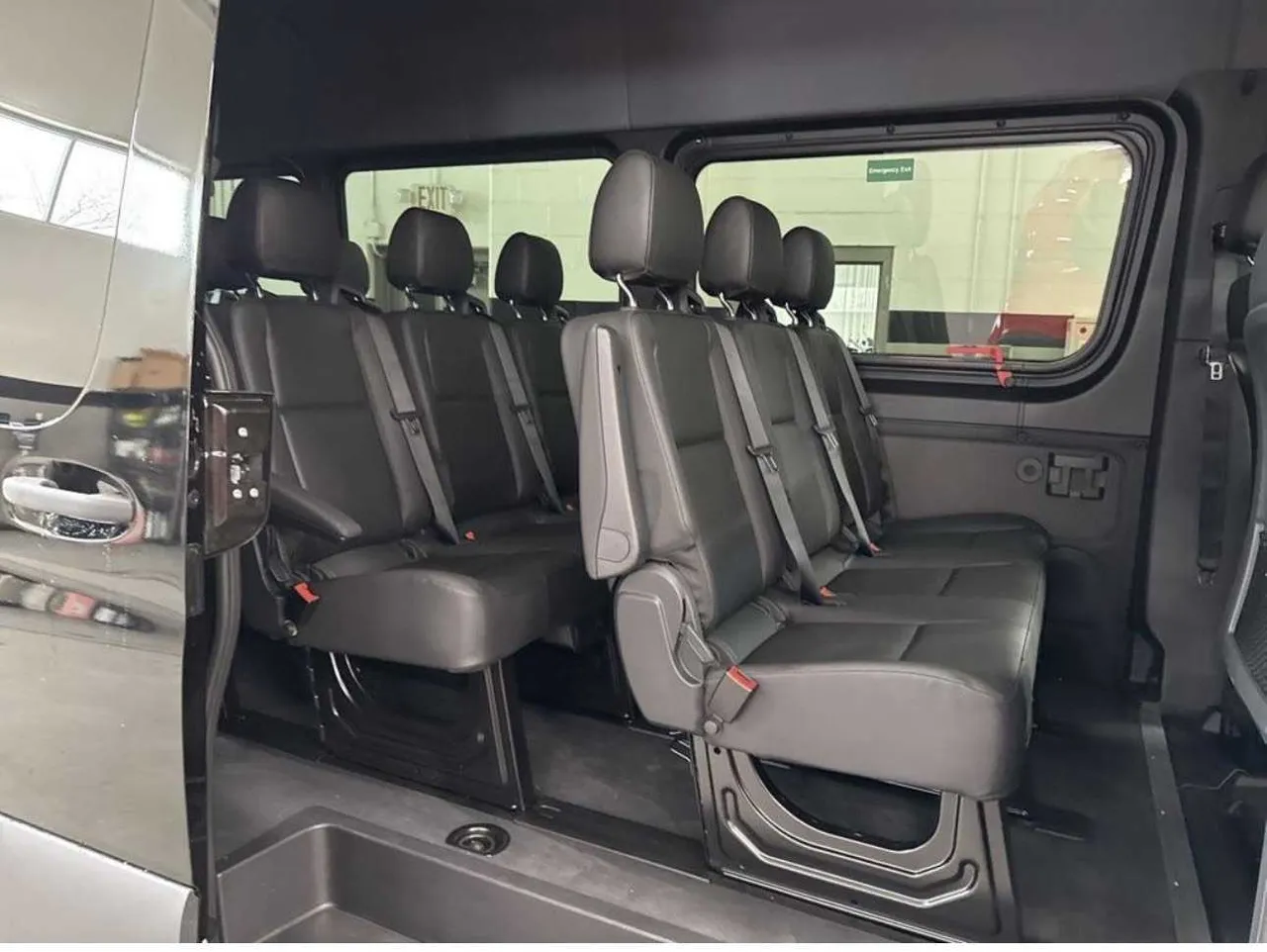Black Mercedes Executive Sprinter, photo 2 for mini coach rental in North Bend, NE