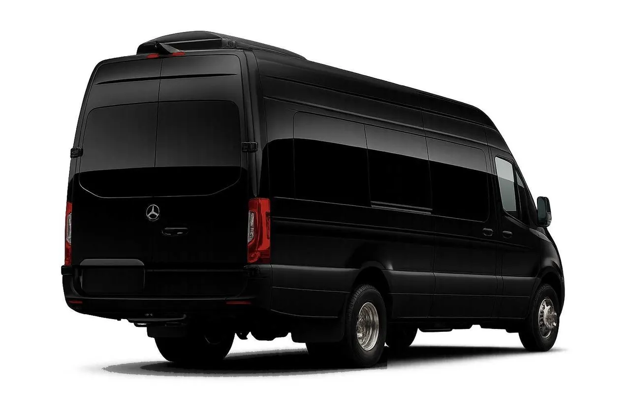 Black Mercedes Executive Sprinter, photo 3 for minibus rental in Buttonwillow, CA