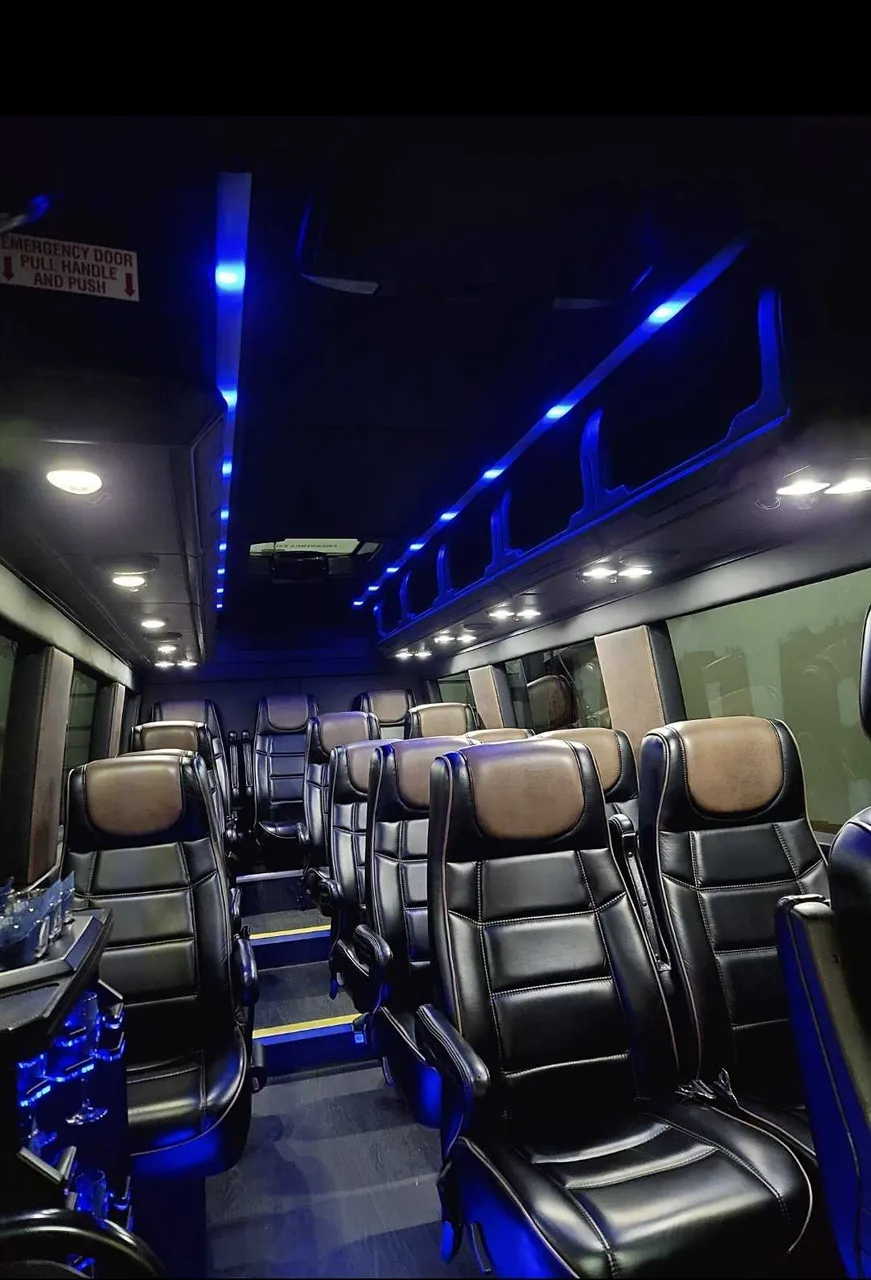Black Mercedes Executive Sprinter, photo 3 for mini coach rental in Smock, PA