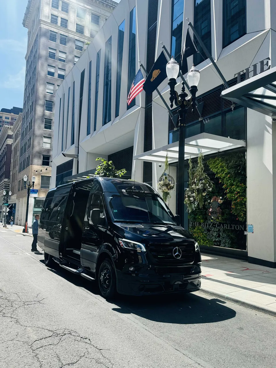 Black Mercedes Executive Sprinter, photo 3 for mercedes sprinter rental