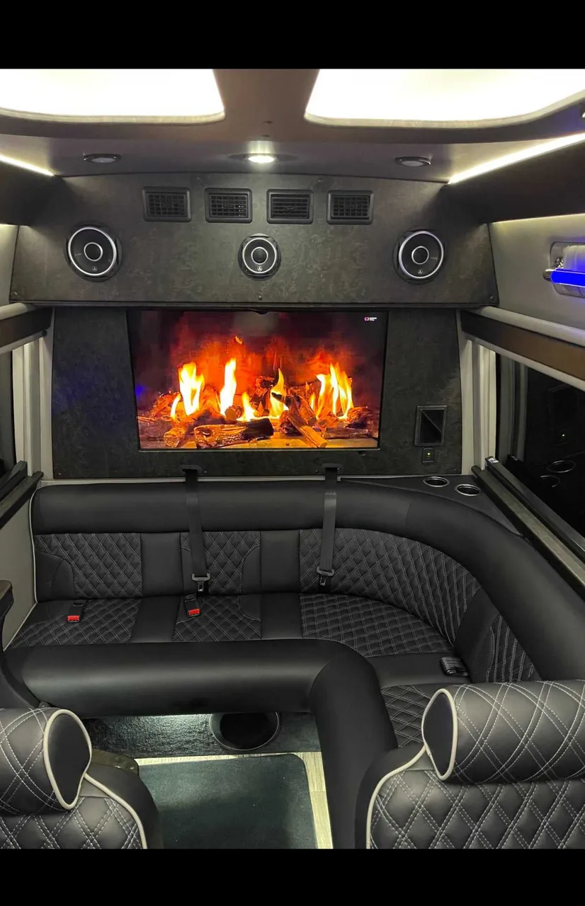 Black Mercedes Jet Sprinter, photo 2 for mini coach rental in Marin County, CA