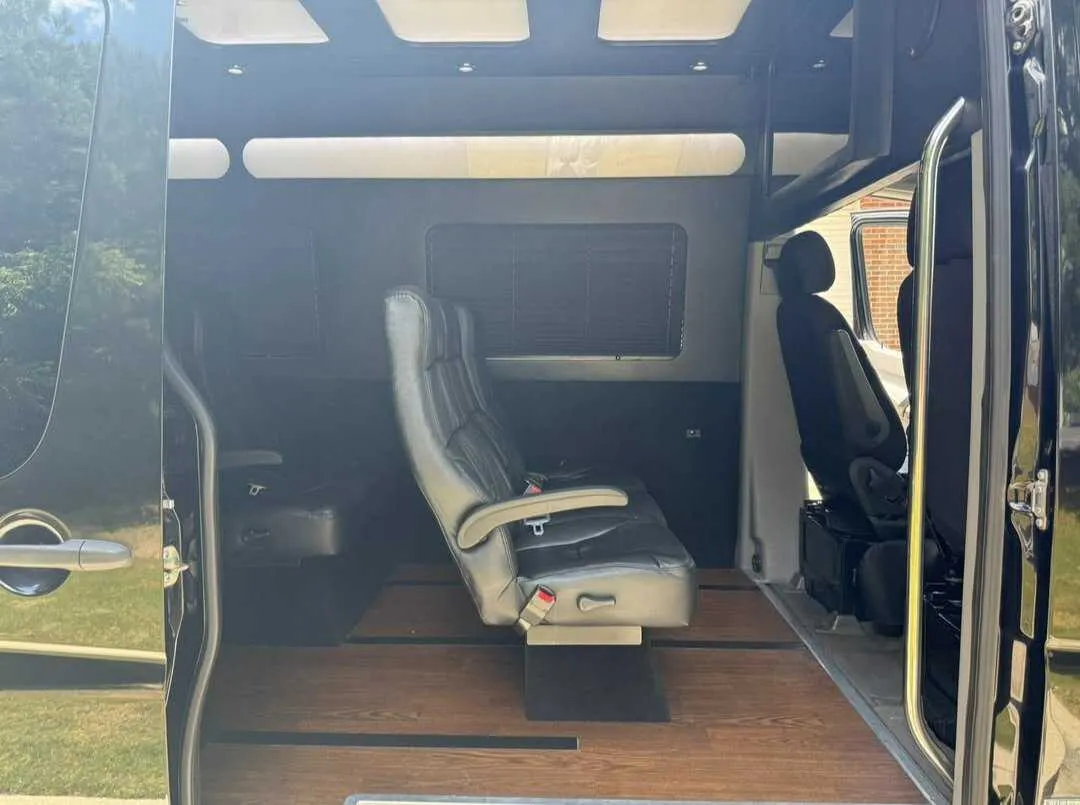 Mercedes Limo Sprinter interior for cadillac escalade limo in Nicholson, GA