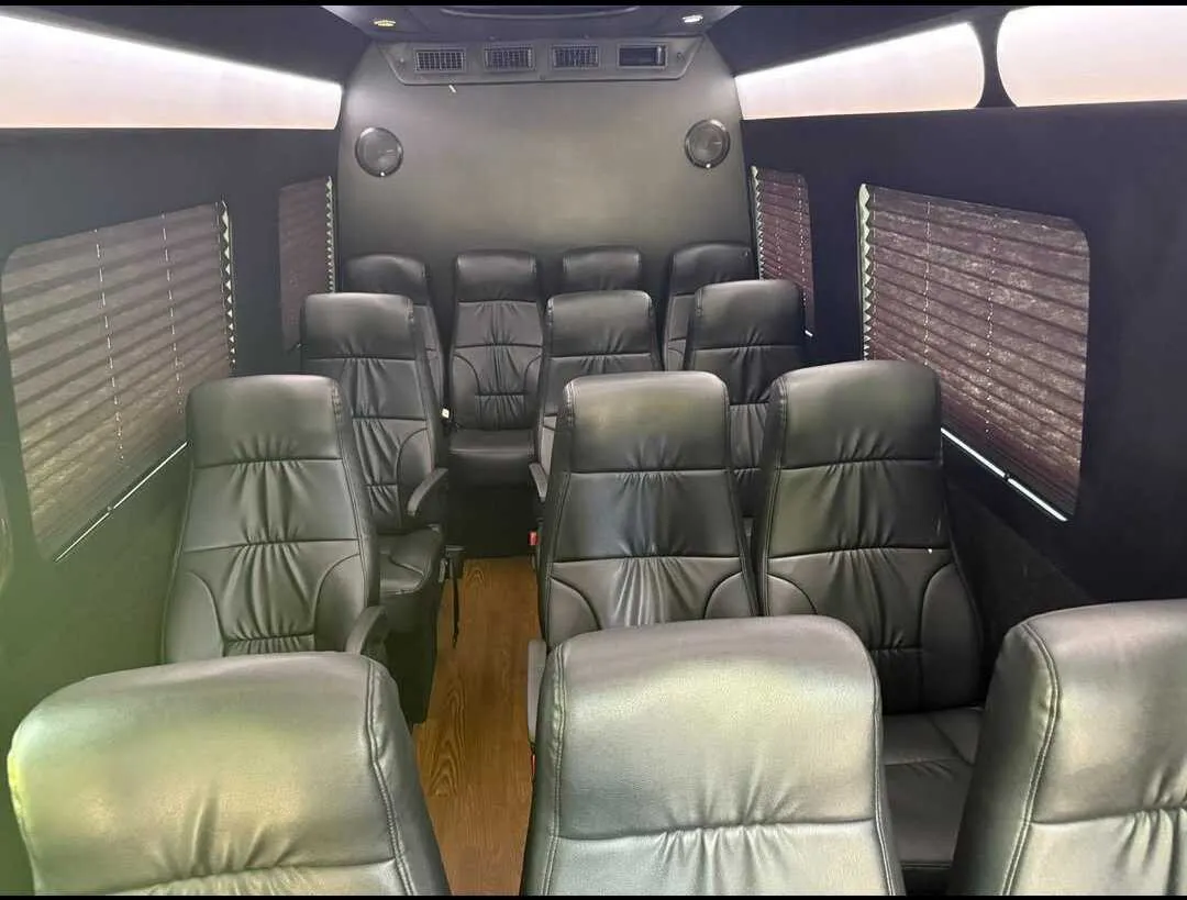Mercedes Limo Sprinter interior, photo 2 for cadillac escalade limo in Nicholson, GA